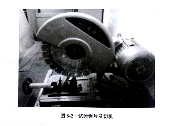 金刚石切割片结构参数对于噪音的影响